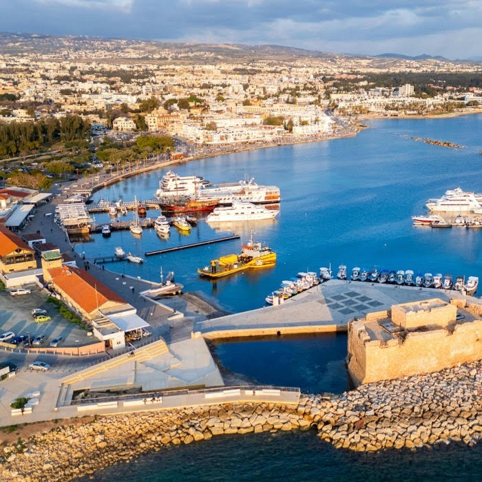 Yuri comes to Paphos, Cyprus